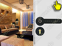 HDcom SL-613 Smart-Bt - биометрический электронный bluetooth замок на входную дверь - пример использования