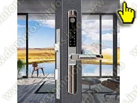 Умный биометрический Wi-Fi замок с отпечатком пальца HDcom SL-614 Tuya-WiFi