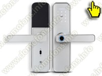 Умный биометрический Wi-Fi замок на входную дверь HDcom SL-801L Tuya-WiFi
