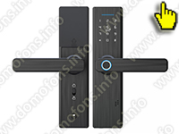 HDcom SL-804 Tuya-WiFi - биометрический Wi-Fi замок - общий вид