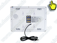 Full HD видеодомофон высокого разрешения HDcom W-105-FHD - задняя панель монитора