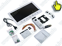 Full HD видеодомофон высокого разрешения HDcom W-105-FHD - комплектация