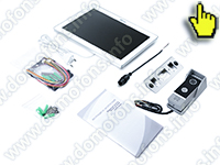 IP AHD Wi-Fi домофон с записью HDcom W-121-AHD-IP - комплектация