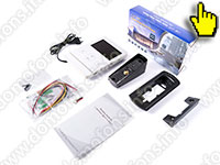 Видеодомофон цветной Hands Free с записью видео по движению HDcom W-402 комплектация