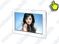 Wi-Fi AHD видеодомофон высокого разрешения HDcom W-721-AHD-IP - монитор с диагональю 7 дюймов