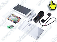 Wi-Fi AHD видеодомофон высокого разрешения HDcom W-721-AHD-IP - комплектация