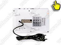 Монитор домофона HDcom W-402-M - задняя панель подключения