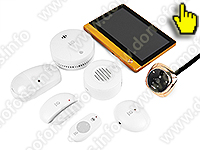 Дверной GSM/Wi-Fi видеоглазок-сигнализация iHome-4G Дверной GSM/Wi-Fi видеоглазок-сигнализация iHome-4G