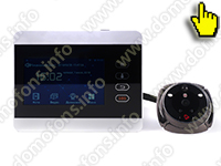 Дверной Wi-Fi/GSM видеоглазок iHome-5 общий вид 