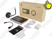 Дверной Wi-Fi/GSM видеоглазок iHome-5 комплектация