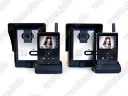  Беспроводной видеодомофон  Переносной REC QUADRO