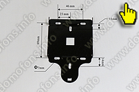 Монтажная панель беспроводного домофона Переносной 999