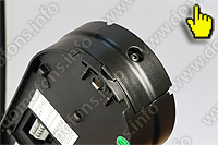 Беспроводной домофон Переносной 999 - вид сзади