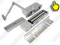 Комплект электромагнитного замка Power Lock-300 Street общий вид