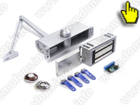 Комплект электромагнитного замка Power Lock 400G для офиса