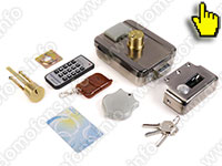 Комплектация электромеханического замка Anxing Lock - AX066