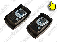 Переносной REC SENSOR 2+2 вызывные панели вид спереди