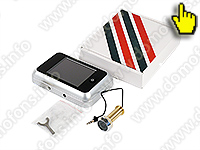 Цветной видеоглазок Sitek-Light HT-DM12 комплектация
