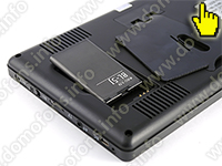 Беспроводной видеодомофон Skynet VD-801 с 1 камерой и аккумулятор для монитора