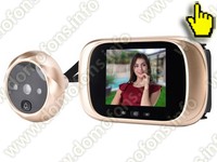 Дверной видеоглазок iHome S01 с цветным экраном 2,8 и встроенной памятью для фото