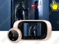 Дверной видеоглазок iHome S01 с цветным экраном 2,8 и встроенной памятью для фото