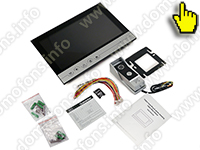 Проводной видеодомофон Eplutus V90RM комплектация