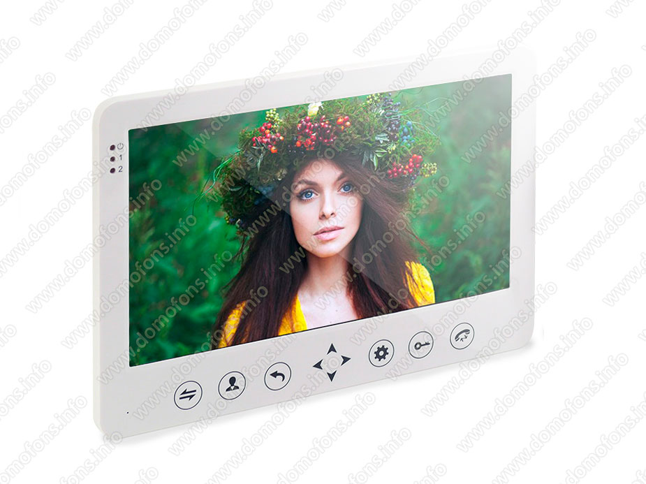 Видеомонитор домофона цветной с сенсорными кнопками HDcom W-105-M с ...