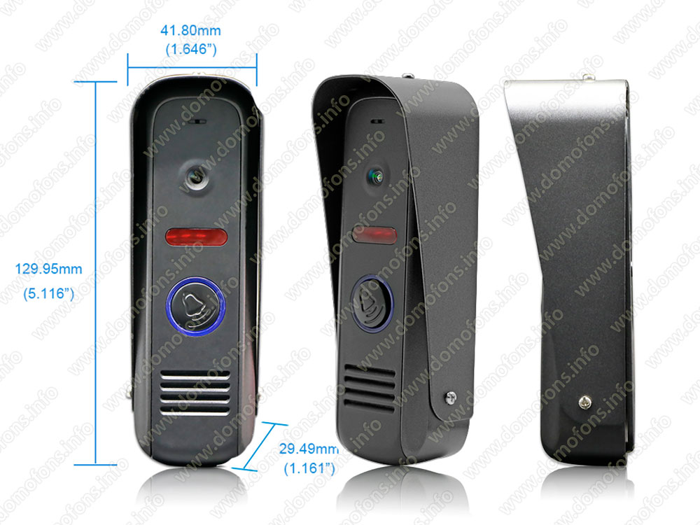 вызывная панель видеодомофона с камерой