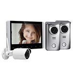 Беспроводной домофон с камерой Skynet C70 (2+1) с запись фото и видео