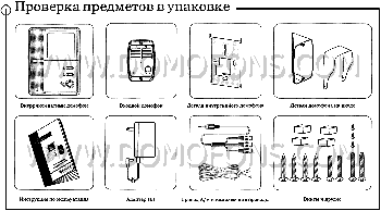 Видеодомофон SUPER-5 - комплектация