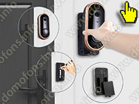 Wi-Fi IP видеодомофон ACTOP IP-007G - простая установка