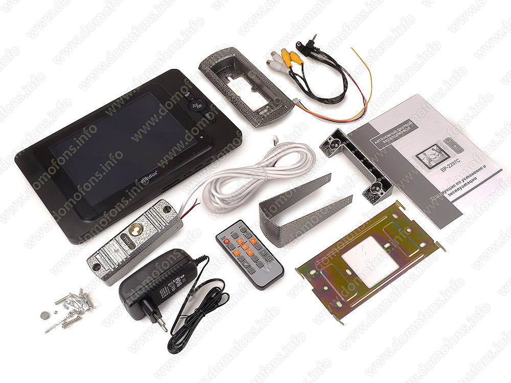 Цветной видеодомофон Eplutus EP-2297С с записью купить по низкой цене в ...