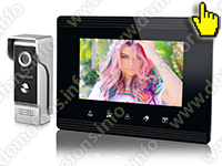 Цветной HD домофон 7 для дома Eplutus EP-7200 с возможностью расширения системы